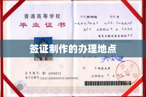 洮北签证制作的办理地点