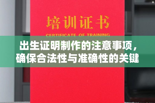 洮北出生证明制作的注意事项，确保合法性与准确性的关键步骤