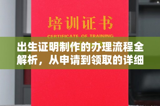 洮北出生证明制作的办理流程全解析，从申请到领取的详细指南