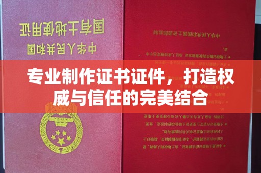 洮北专业制作证书证件，打造权威与信任的完美结合