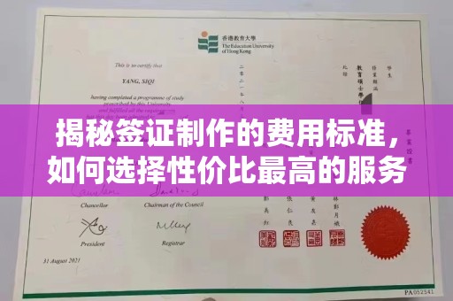 洮北揭秘签证制作的费用标准，如何选择性价比最高的服务？