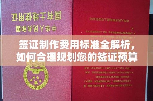 洮北签证制作费用标准全解析，如何合理规划您的签证预算？
